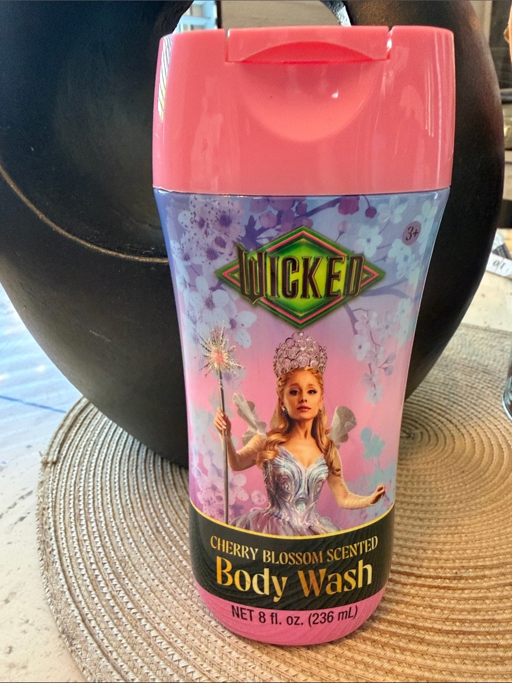 Wicked Cherry Blossom Scented Body Wash - Pink 8 oz. New